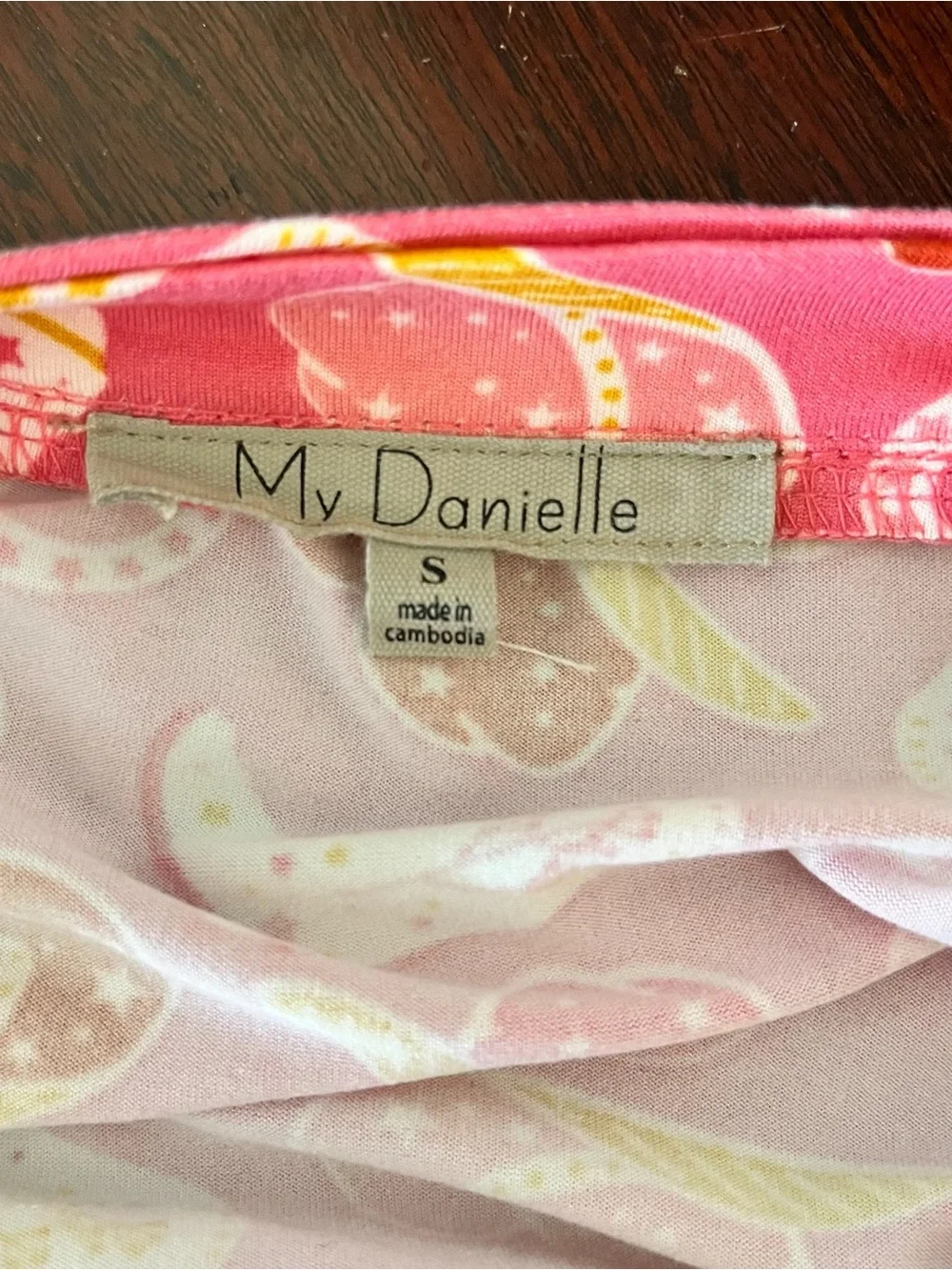 Pink cowgirl Print Pajama Set